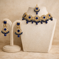 Meharaban Choker set - Blue