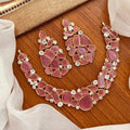 Maqaam Egyptian Necklace set - Pink