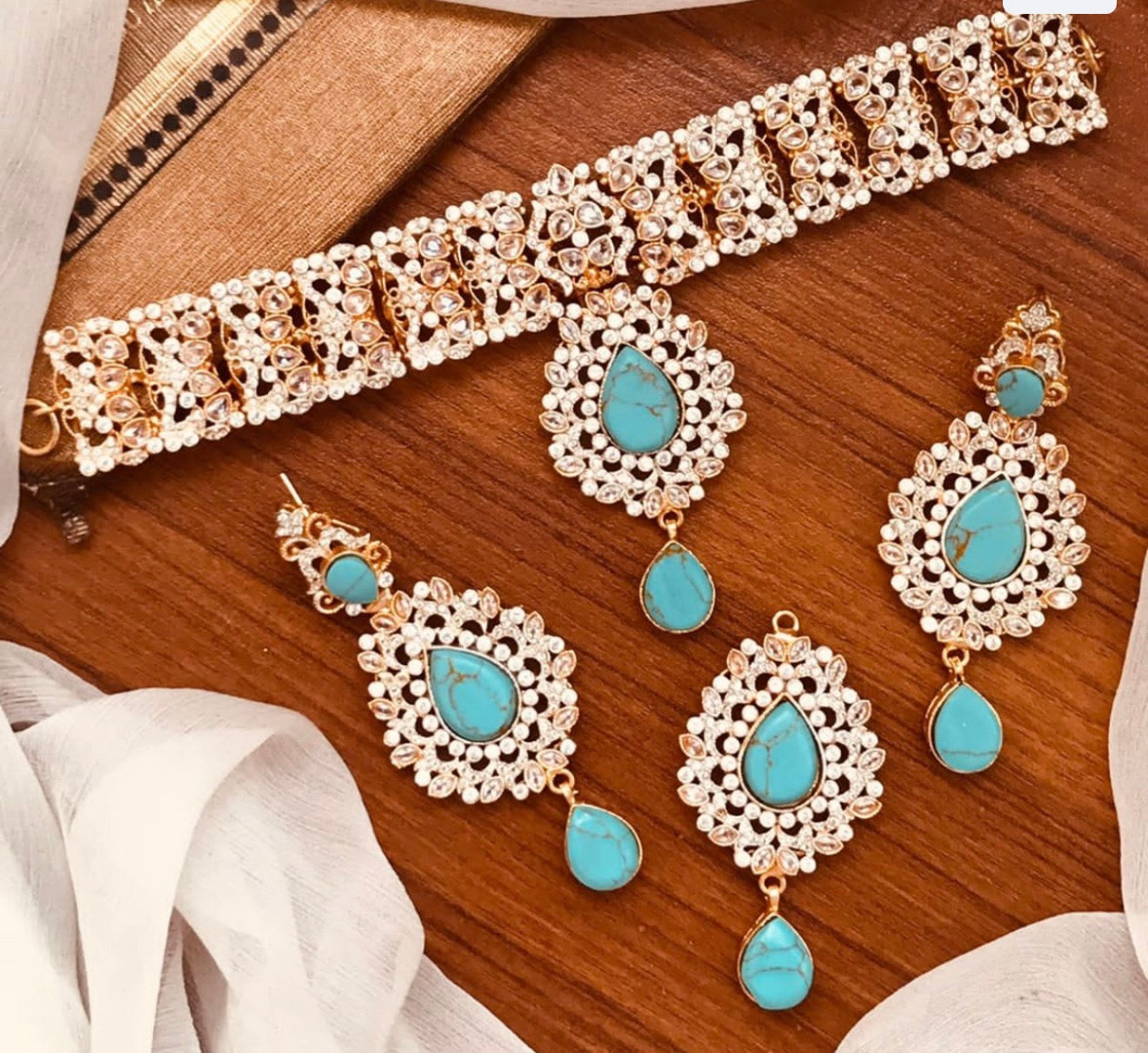 Rangeen Choker set - Feroza