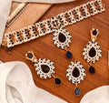 Rangeen Choker set - Black
