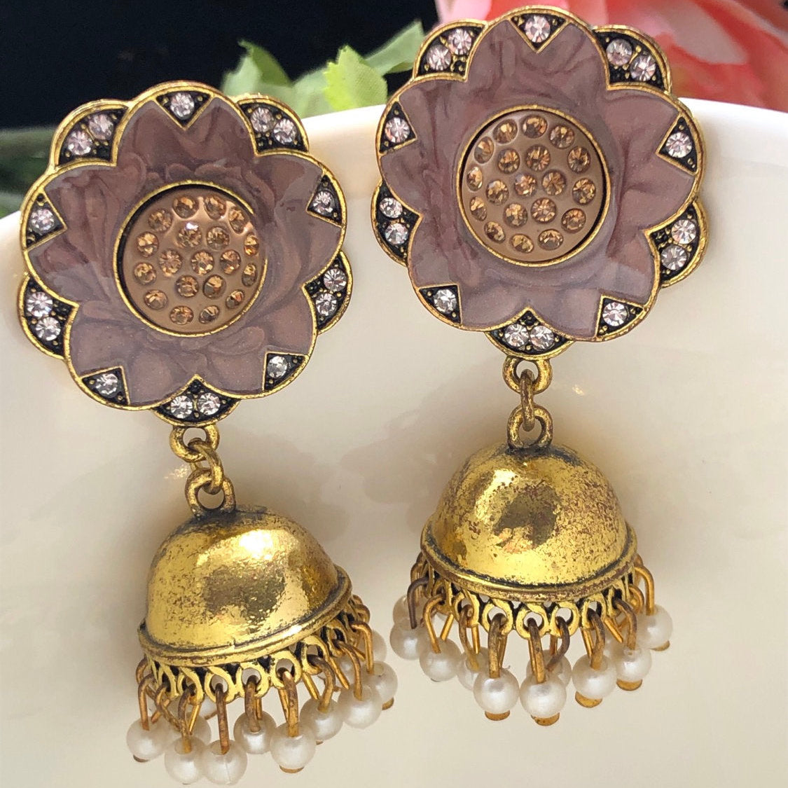 Dilbar Antique Jhumka