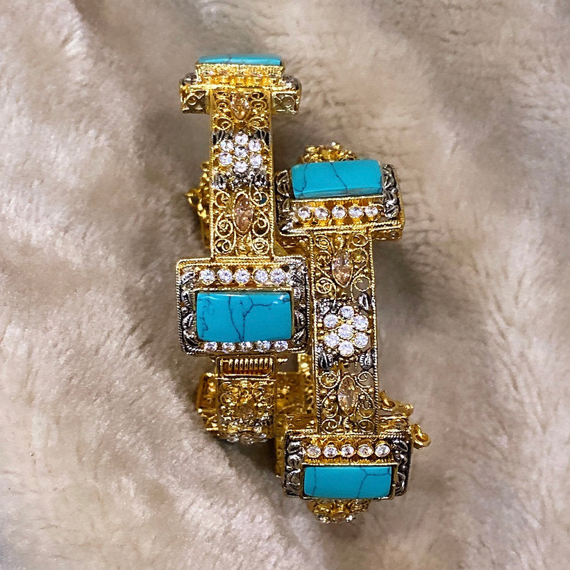 Adoori Openable Kara Pair - Feroza