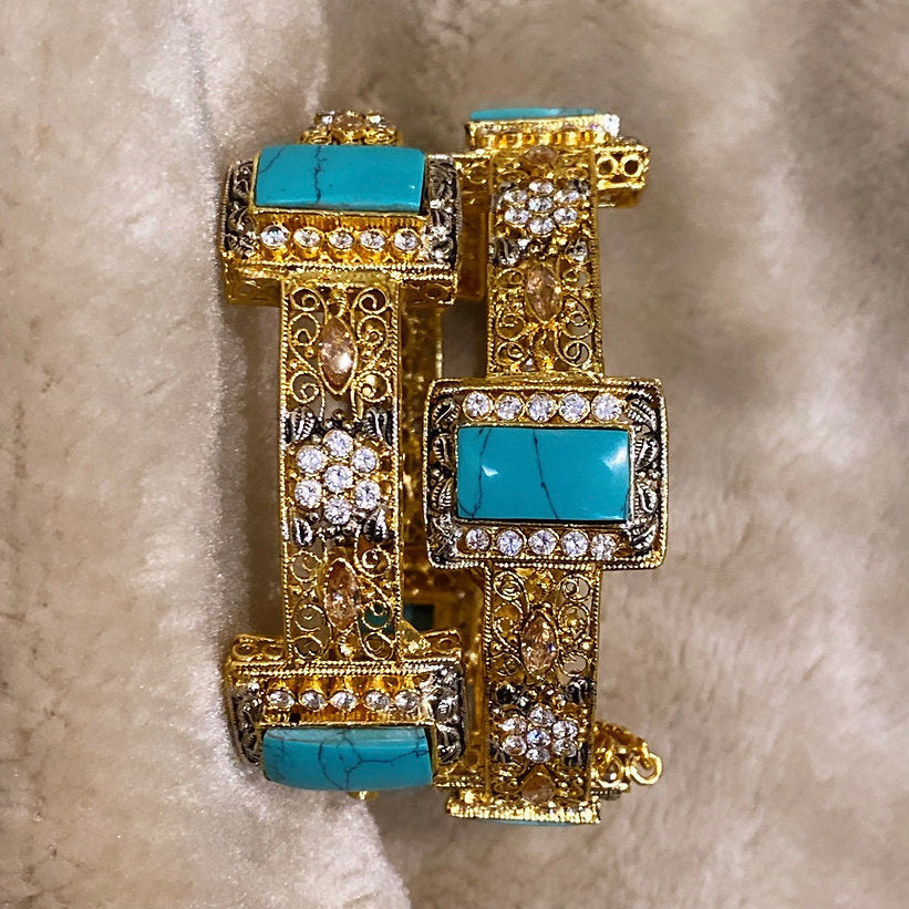 Adoori Openable Kara Pair - Feroza