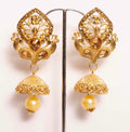 Champagne Jhumka Earrings